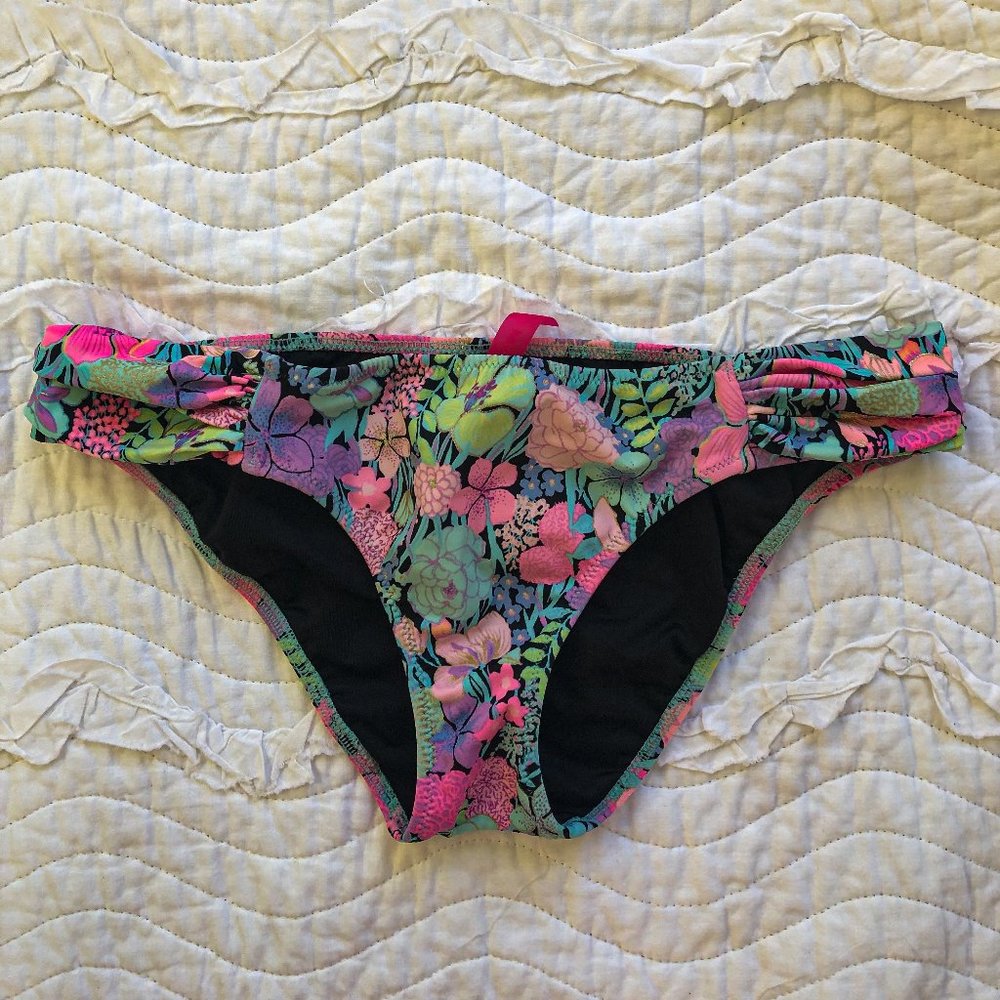 Victorias Secret Floral Bikini Bottoms